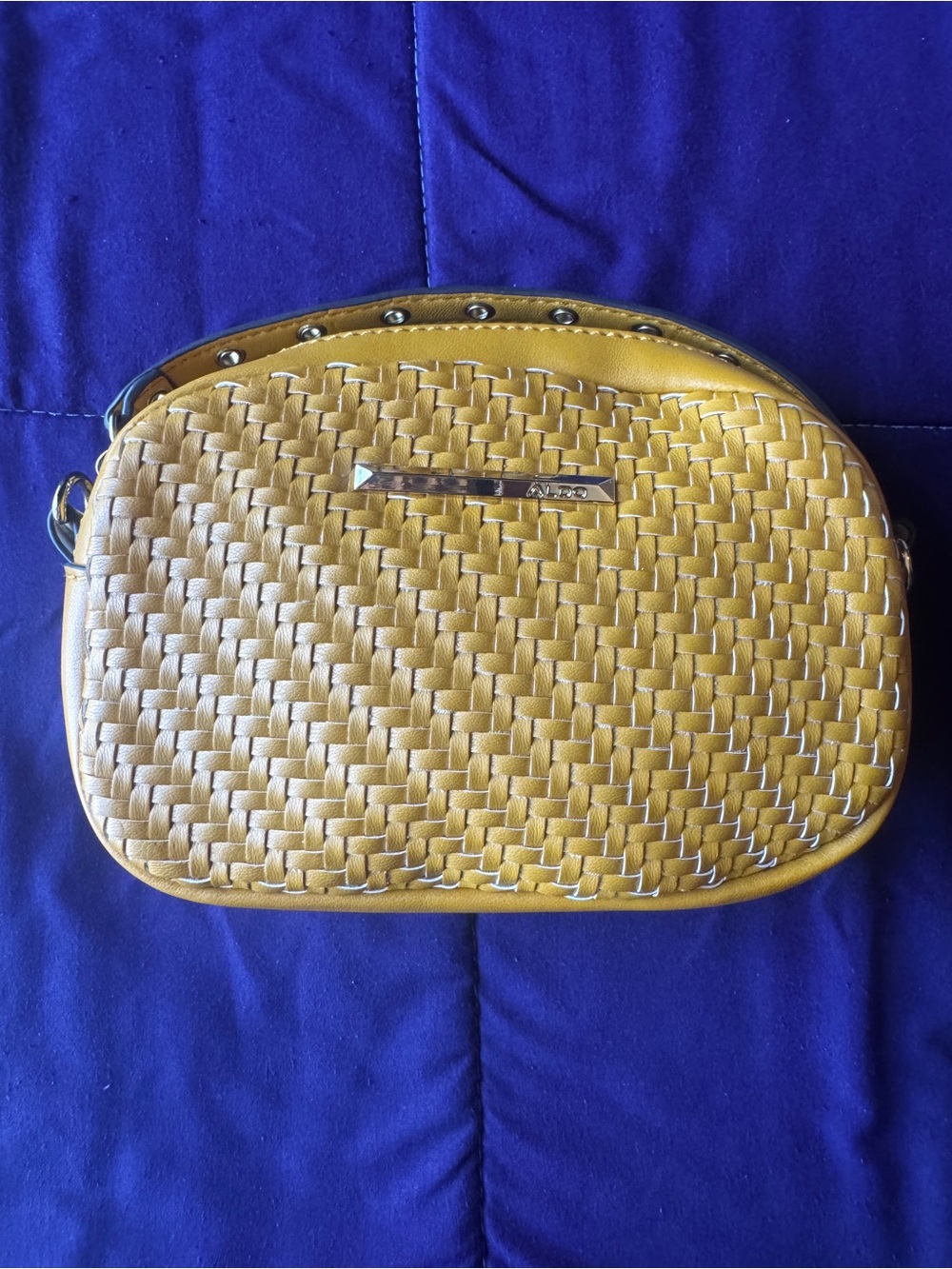 Aldo Mustard Yellow Belt Bag Accessory